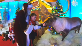 Blind Watauga boy with autism reunites with Santa three years later
