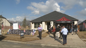 Veteran's family moves into new, mortgage-free home in Royse City