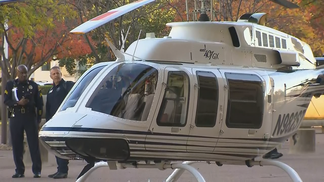 Perot family donates new helicopter to Dallas PD