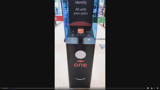 Dallas Love Field shop first airport location to use palm recognition service from Amazon