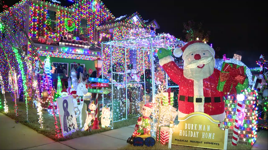 Frisco family brings holiday cheer with extravagant Christmas ...
