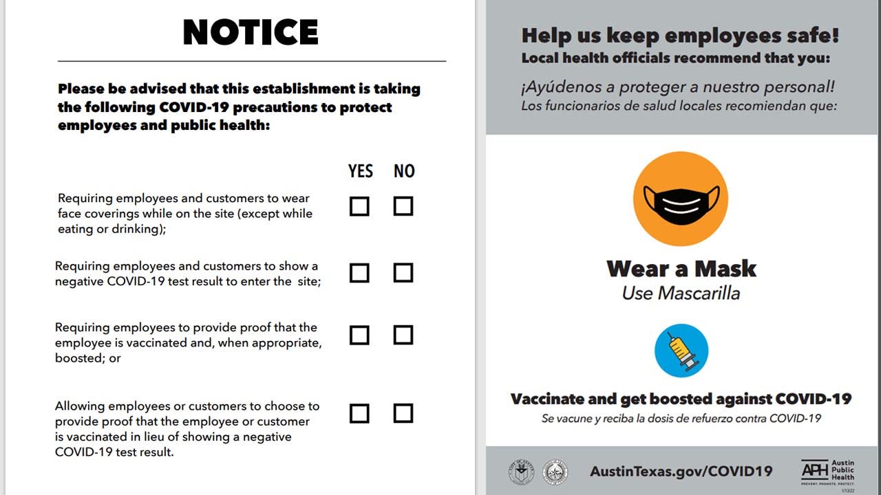 $1K fine possible for Austin businesses that don't comply with COVID orders - Vimarsana News