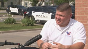 Royse City officer back on duty after being hit by SUV while helping stranded driver