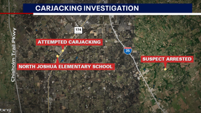 Man accused of carjacking vehicle from Burleson elementary school