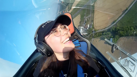 Youngest woman to fly solo around world combats extreme weather on 155-day journey