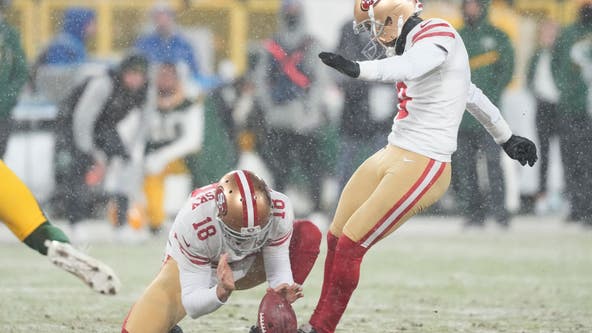 49ers defeat Packers with last-second field goal 13-10