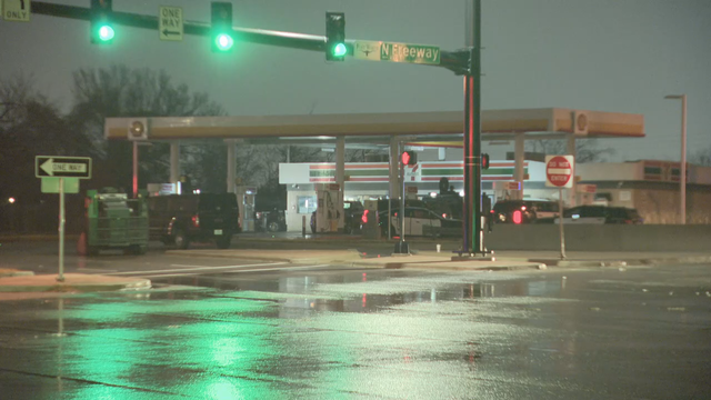 Standoff at Fort Worth gas station ends with suspect in custody