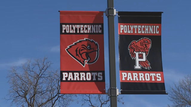 Fort Worth’s Polytechnic High School unveils redesigned mascot