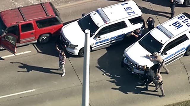 Mesquite police chase ends with suspect taken into custody