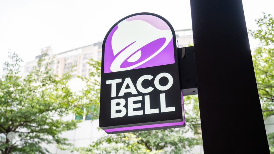 American fast food restaurants chain Taco Bell logo seen at