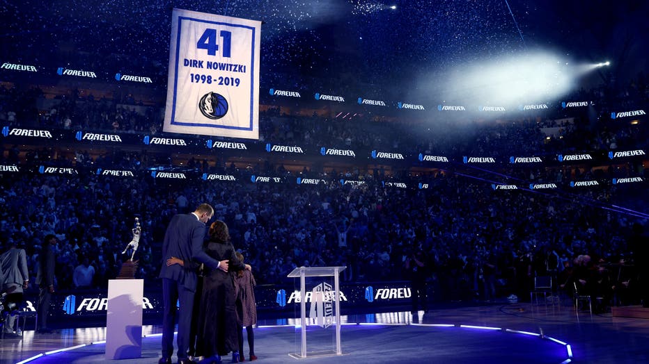 retired mavericks jerseys