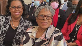Opal Lee attends Black History Month celebration at White House
