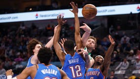 Dort hot in overtime to lead Thunder past Mavericks 120-114