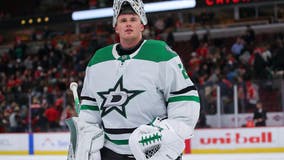 Peterson's shootout goal leads Stars past Blackhawks 1-0