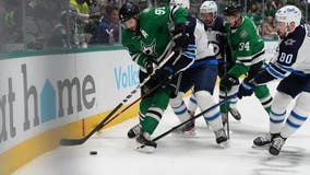 Review gives Seguin goal early in OT, Stars beat Jets 3-2