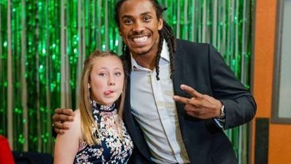 NFL's Anthony Harris takes Texas girl to daddy-daughter dance