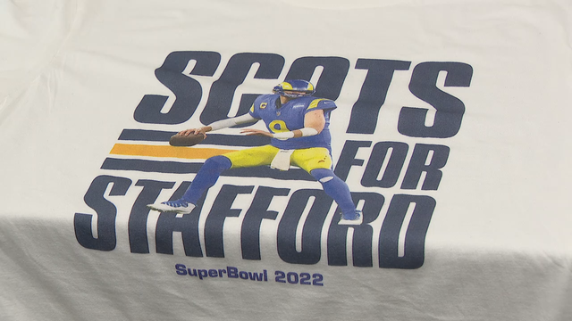 ‘Scots for Stafford:’ Highland Park HS grad Matthew Stafford shirts sell out ahead of Super Bowl
