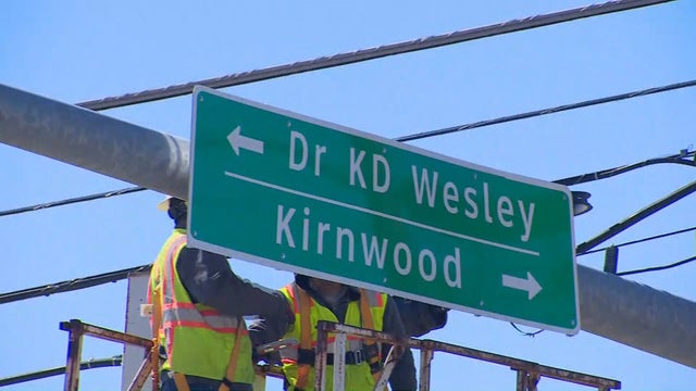 Dallas renames street in honor of late pastor Karry Wesley