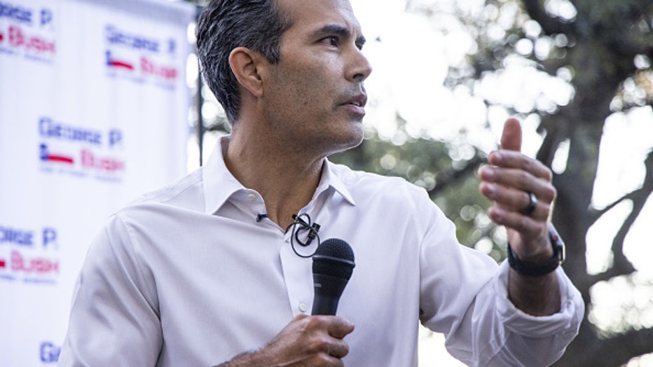 GETTY Texas Attorney General Republican Candidate George P. Bush Holds Campaign Event