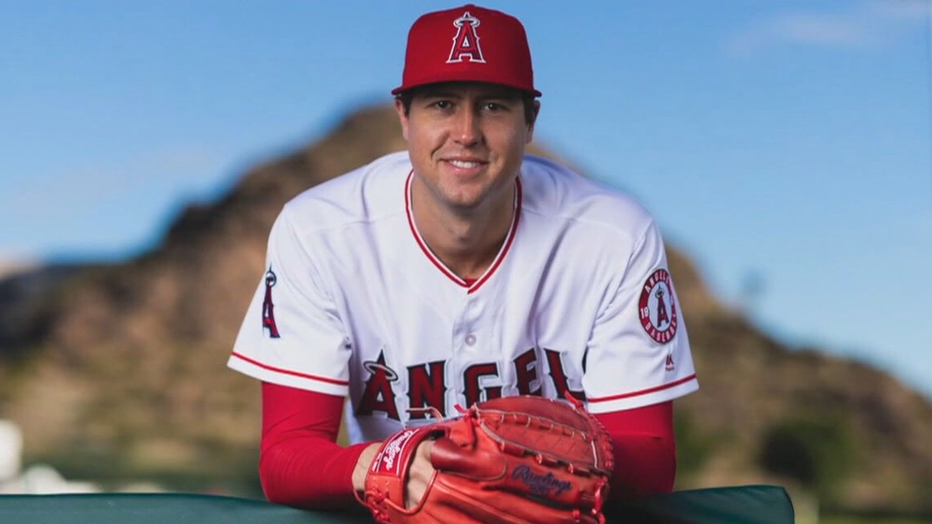Wife of late pitcher Tyler Skaggs delivers emotional eulogy at funeral