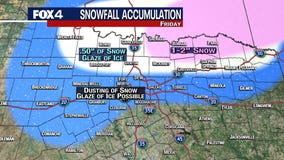 North Texas could get wintry mix Friday; TxDOT pre-treating roads