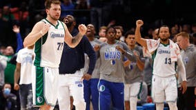 Doncic scores 41 points, Mavs beat Warriors again, 122-113