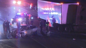 Woman and child killed after surviving crash on I-20 in Mesquite
