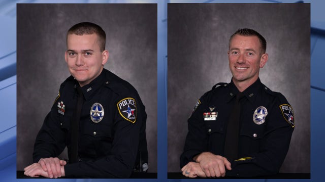 2 Irving officers recognized for helping save couple from frozen pond