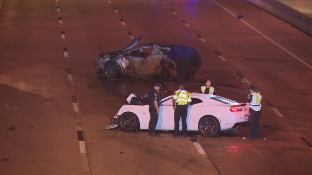 1 killed, 2 hurt in fiery Fort Worth crash