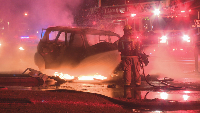 1 dead in overnight crash in North Dallas