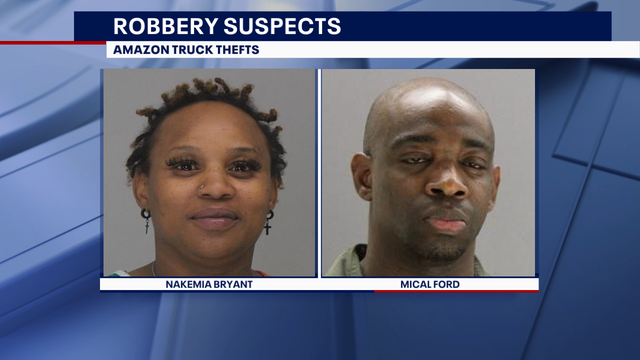 Dallas police ID second suspect wanted for stealing Amazon delivery trucks