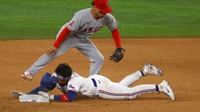 Heim puts on show with 5 RBIs off Ohtani in Rangers 10-5 win