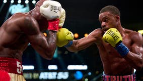 Spence adds 3rd title belt with TKO over WBA champ Ugás at AT&T Stadium in Arlington