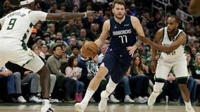 Doncic leads Mavericks to 118-112 victory over Bucks