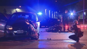 Motorcyclist killed in southeast Dallas crash