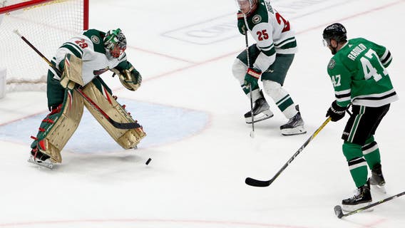 Frederick Gaudreau scores in OT, Wild beat Stars 3-2