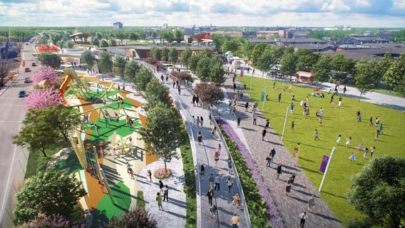 Millions donated to build new southern Dallas deck park