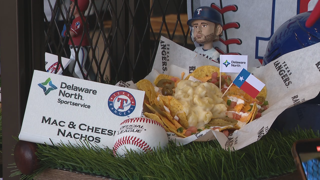 Texas Rangers unveil new food offered at Globe Life Field