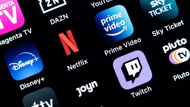 FILE IMAGE - Various streaming services can be seen on the display of an iPhone SE. (Photo by Silas Stein/picture alliance via Getty Images)