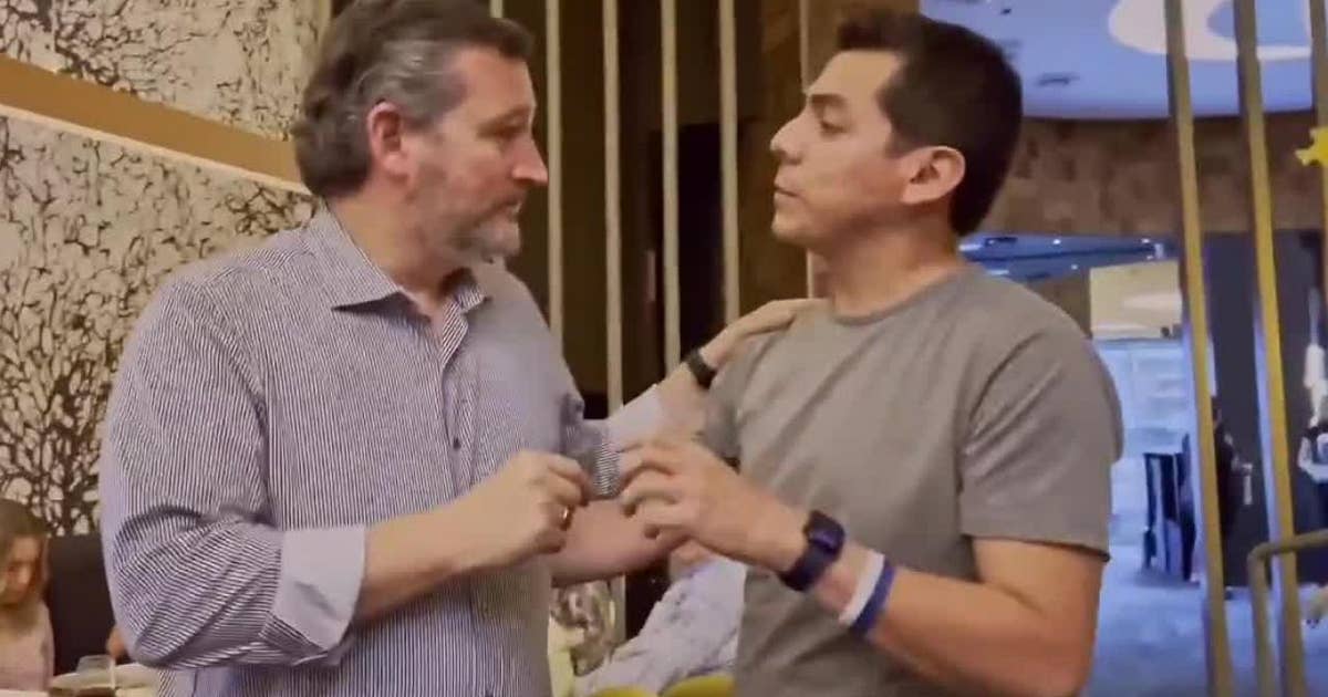 Ted Cruz confronted for attending NRA convention same week of Texas ...
