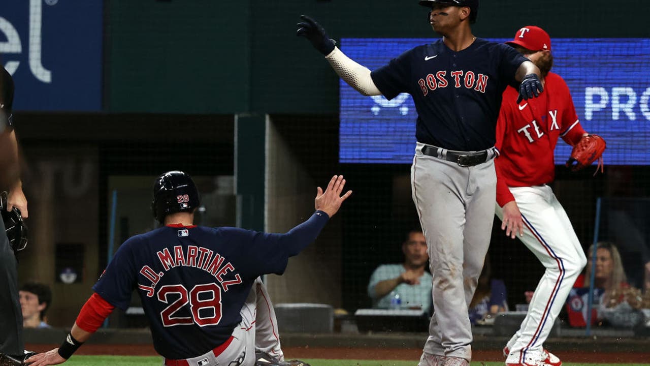 Red Sox Beat Rangers 7-1 In Series Opener | FOX 4 Dallas-Fort Worth