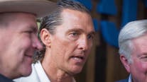 Matthew McConaughey visits Uvalde, Texas hometown to pay respects to school shooting victims