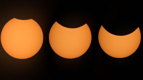 1st solar eclipse of 2022 appears in southern skies