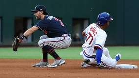 Seager homers in 3rd straight game, Rangers beat Braves 3-1