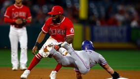 Mitch Garver, Kole Calhoun HRs lead Texas past Angels 7-2