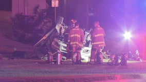 2 killed in fiery Downtown Dallas crash