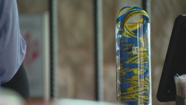 'Band Together for Ukraine': North Texas restaurants selling wristbands to raise money for refugees