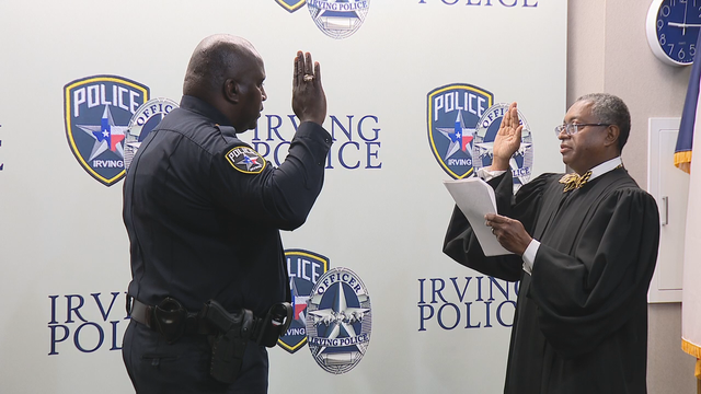City of Irving swears in first Black police chief in city's history