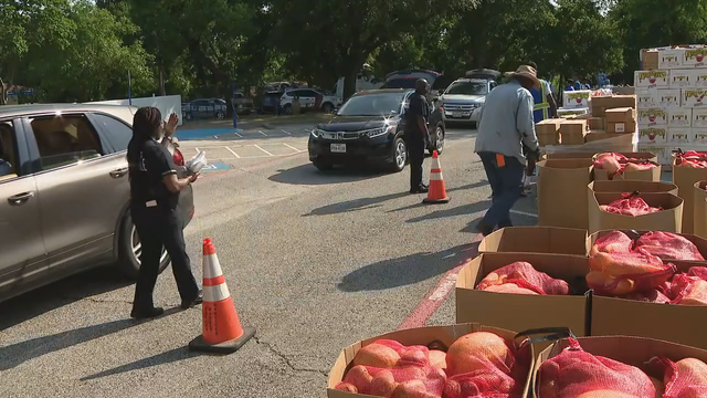 300 North Texas families receive gas, groceries & baby formula at distribution event
