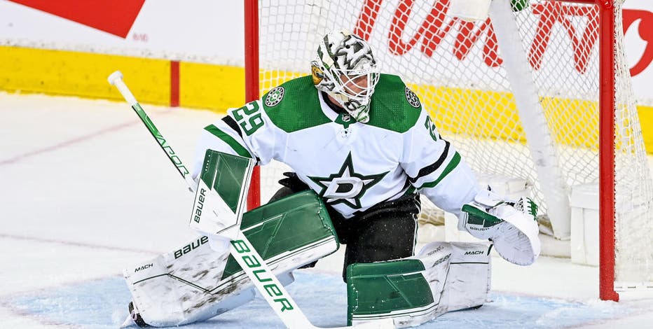Stars Sign Goalie Jake Oettinger to New 3-Year Deal – NBC 5 Dallas-Fort  Worth